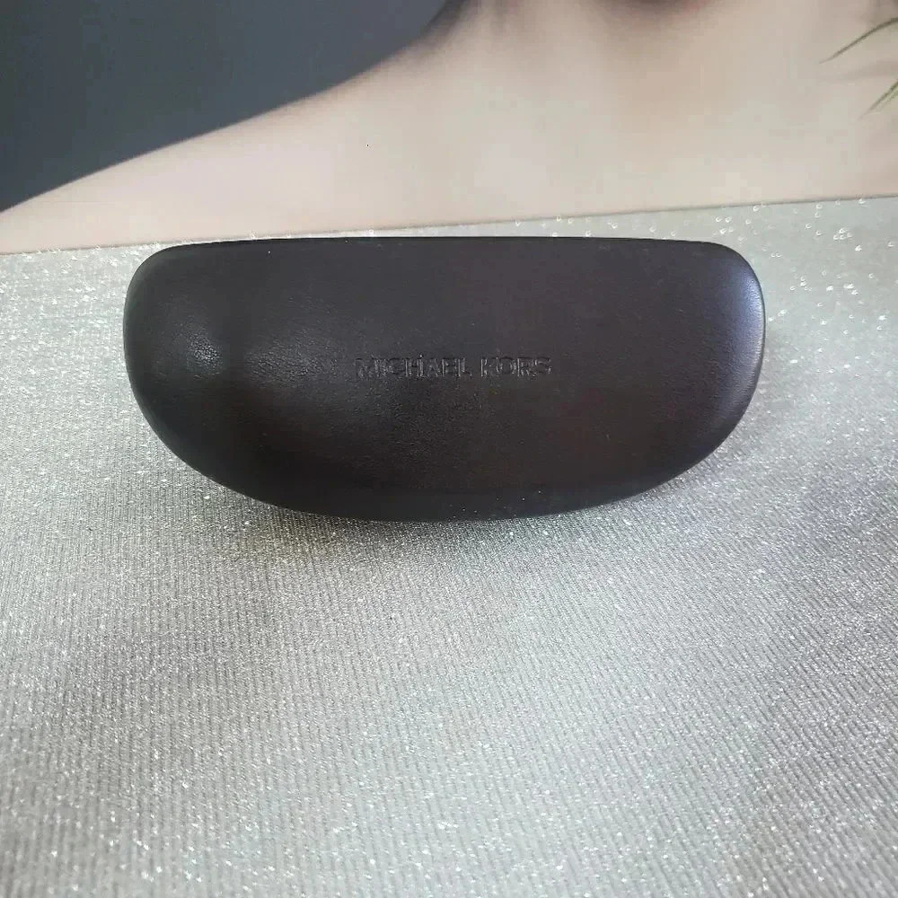 MICHAEL KORS Brown Eyeglass Case
